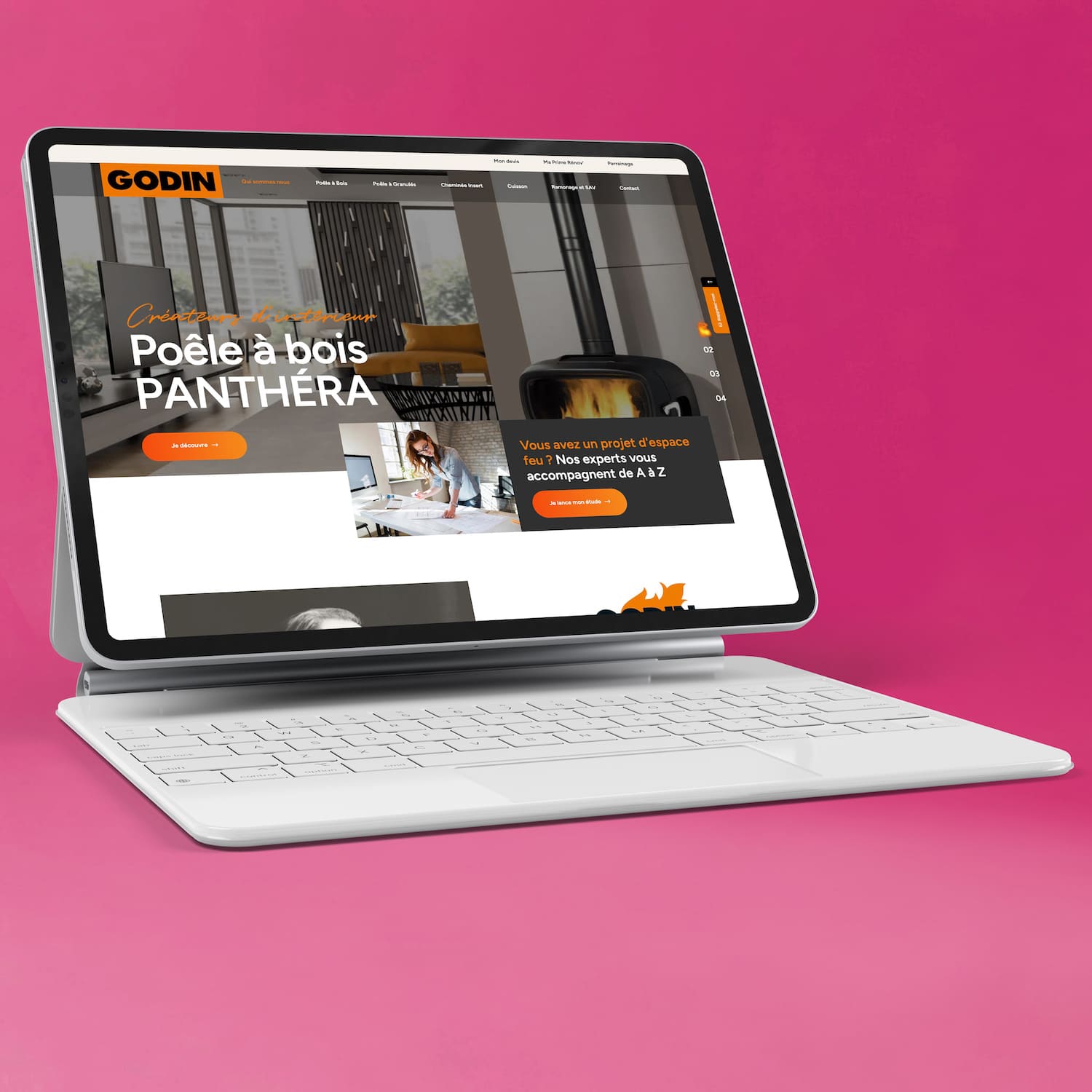 Refonte du site internet — Godin Guilers