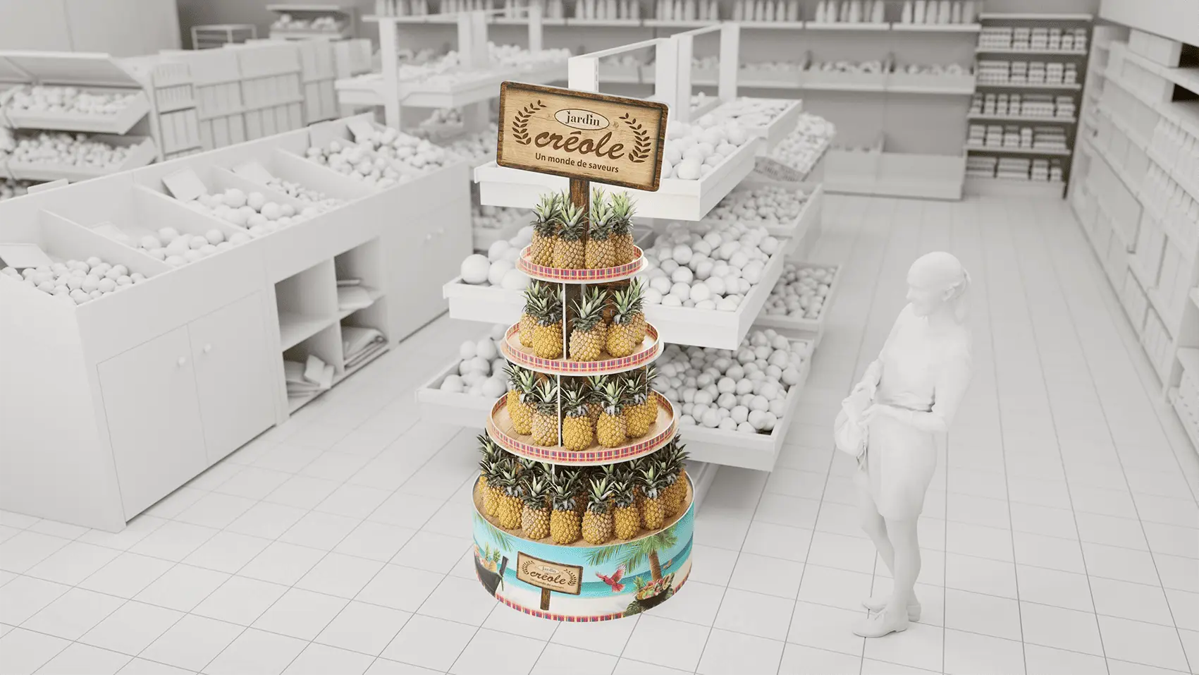 PLV_SUR_MESURE_PODIUM_JARDIN_CREOLE