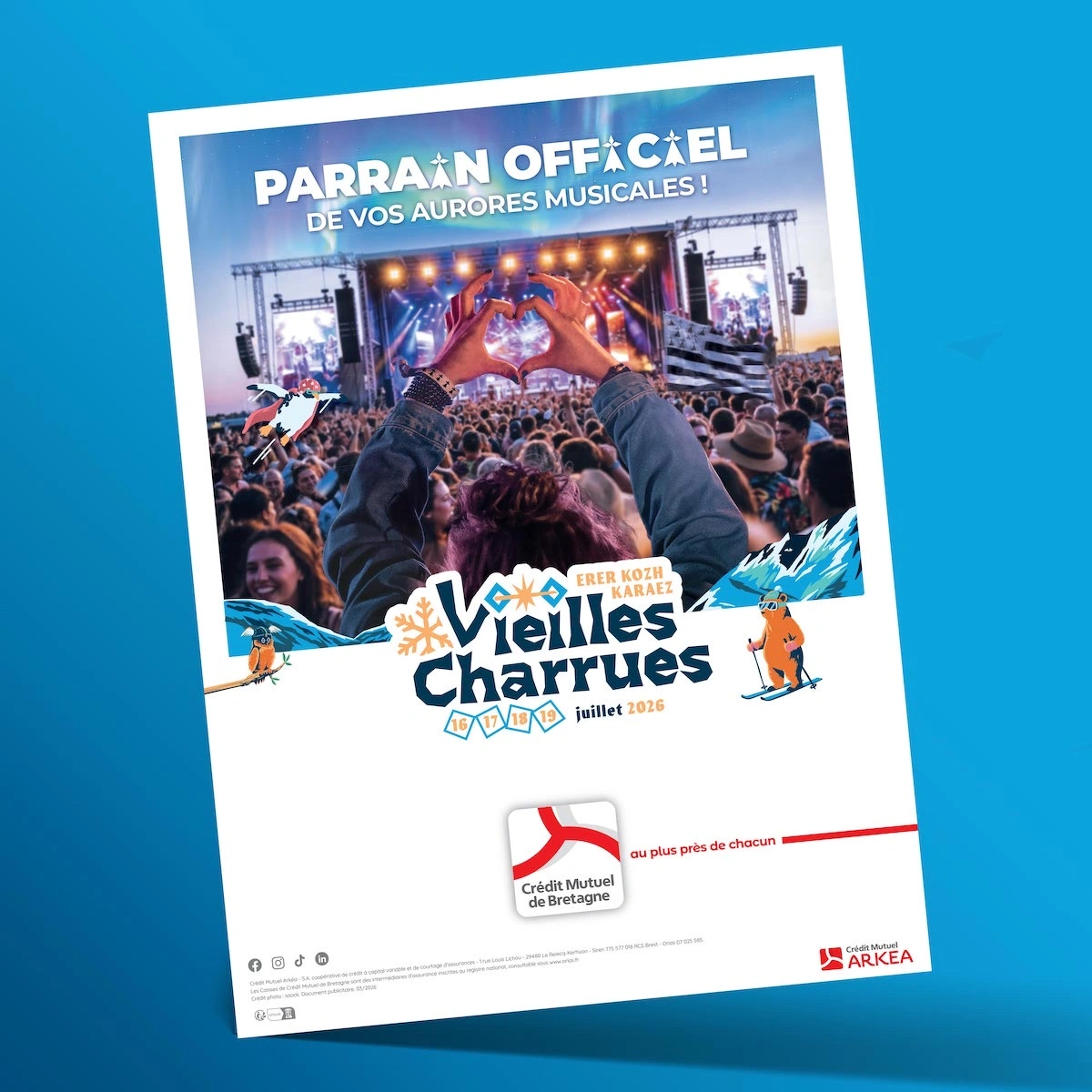 Crédit Mutuel de Bretagne – Vieilles Charrues 2026